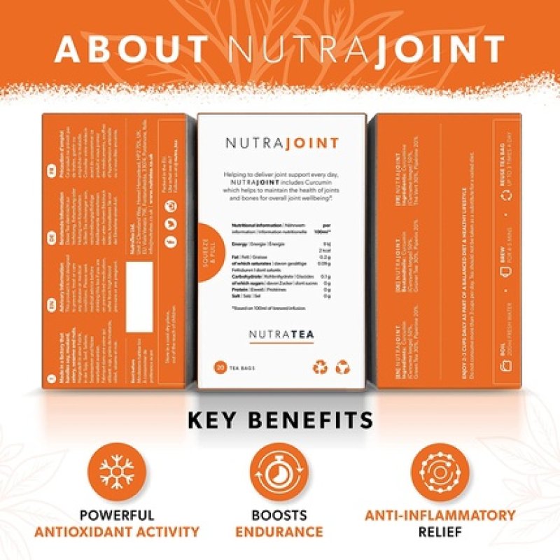 Nutrajoint - Tea For Joint Care | Arthritis Tea | Joint Mobility Tea