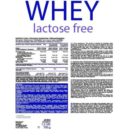 Allnutrition Whey Lactose Free Strawberry Cheesecake 700g