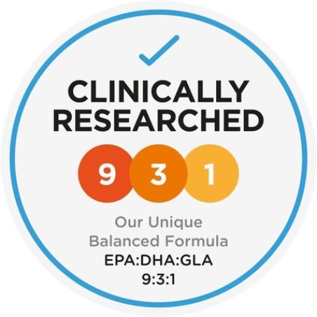 Equazen Clinically Researched Omega 3 & 6 Capsules 60's - 5 Years to Adult