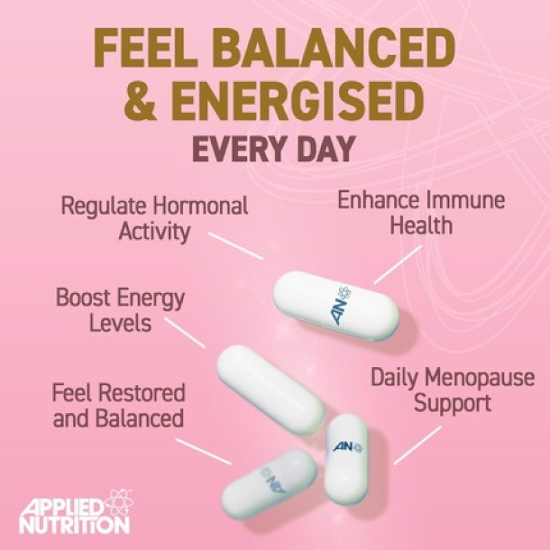 Applied Nutrition Solutions Menopause Complex Vegan Capsules