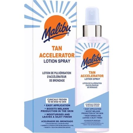 Malibu Sun Tan Accelerator Lotion Spray 250ml