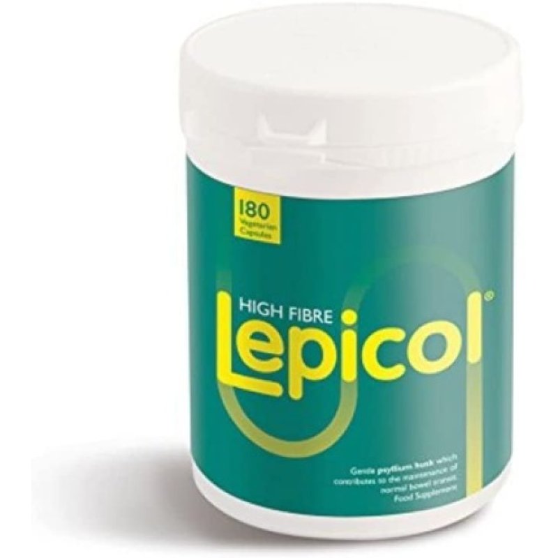 Lepicol Healthy Bowels Formula Vegetarian Capsules 180 Count 120g