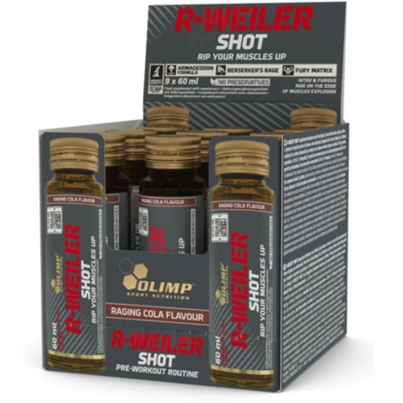 Olimp R-Weiler Shot 60ml Glass Ampoules