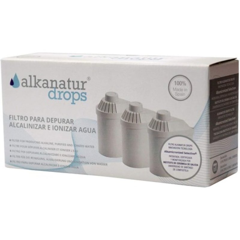 Water Filters for Purifying, Ionizing, and Alkalizing