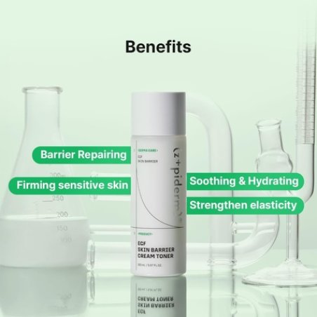 Zipiderm EGF Skin Barrier Cream Toner Korean Milky Hydrating Toner for Dry Skin