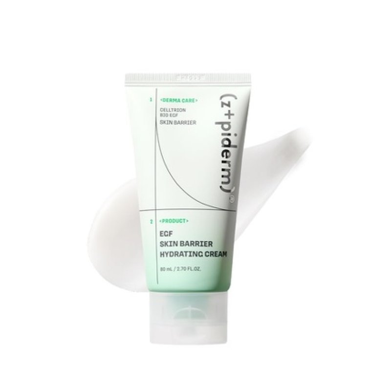 Zipiderm EGF Skin Barrier Hydrating Cream Korean Oil-Free Moisturizer