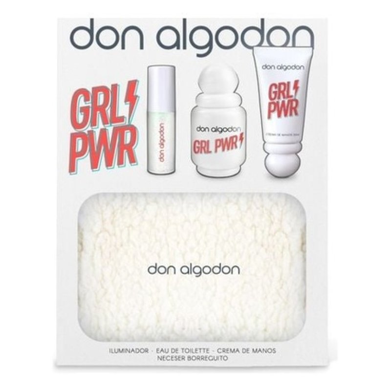 Don Algodon Edt Girl Power Women's Set 30 Ml With Hand Cream Highlighter And Bag