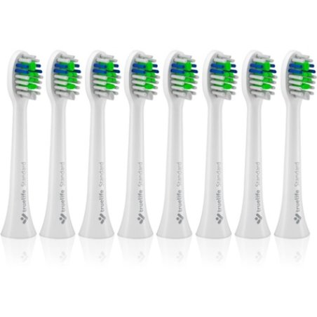 TrueLife SonicBrush Compact White Standard Replacement Brush Heads - Pack of 8