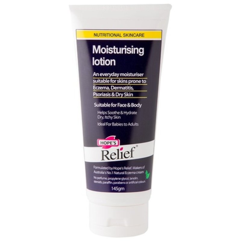 Hope's Relief Moisturising Lotion for Dry and Sensitive Skin 145g