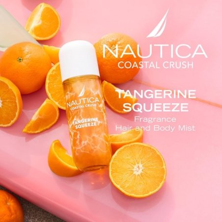 Nautica Tangerine Squeeze Citrus Gourmand Hair & Body Mist for Women