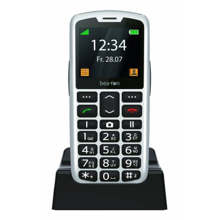 Beafon SL260 5.59 cm (2.2") Black, Silver Senior phone