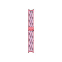 Google Pixel Watch 3 (45mm). Woven Band. Peony