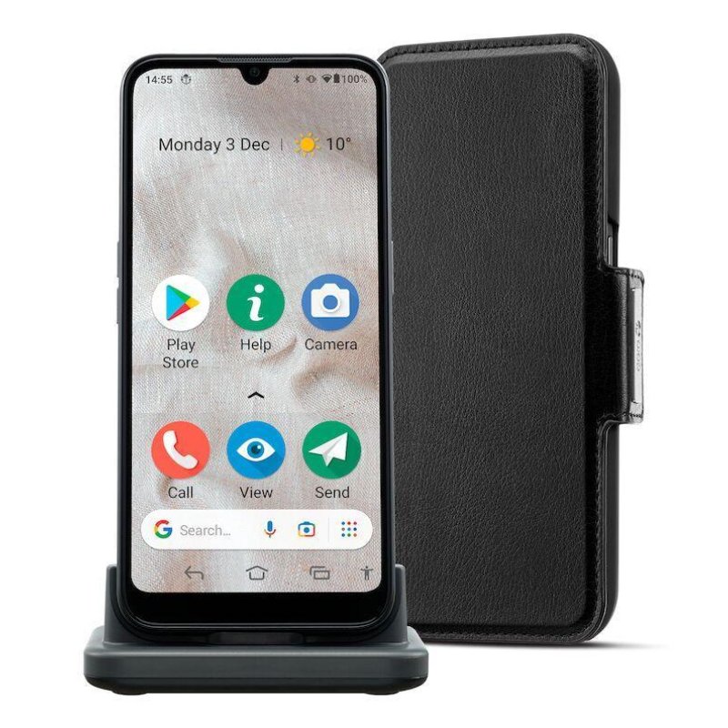 Doro 8100 PLUS 15,5 cm (6.1") SIM unique Android 11 Go edition 4G USB Type-C 2 Go 32 Go 3000 mAh Graphite