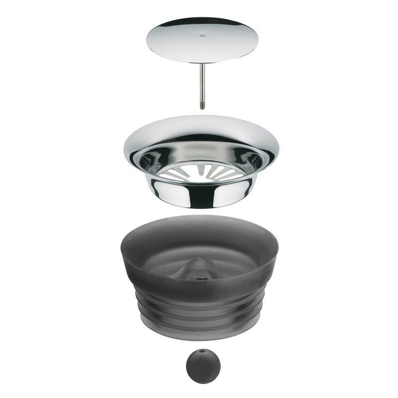 WMF 0617706040 Carafe 1 L Noir, Transparent