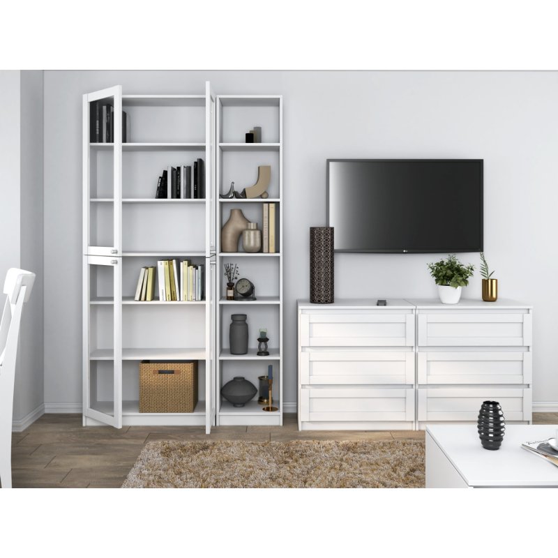 Topeshop W40 PAFOS BIA showcase White