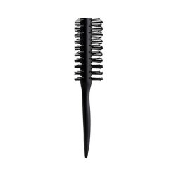 T4B LUSSONI Double-Sided Hair Styling Brush for Short and Medium Length Hair Black