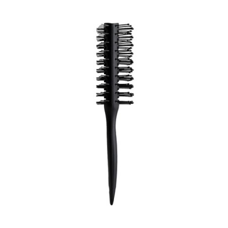 T4B LUSSONI Double-Sided Hair Styling Brush for Short and Medium Length Hair Black