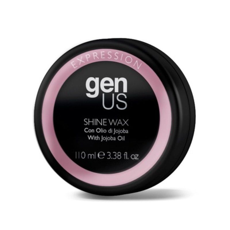 Genus Hair Wax Shine Wax for Highlighting Hairstyle Glossy Finish