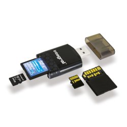Integral USB 3.0 CARD READER UHS-11 / UHS-ii / UHS 2 DUAL SLOT SD MICRO SD ETAIL