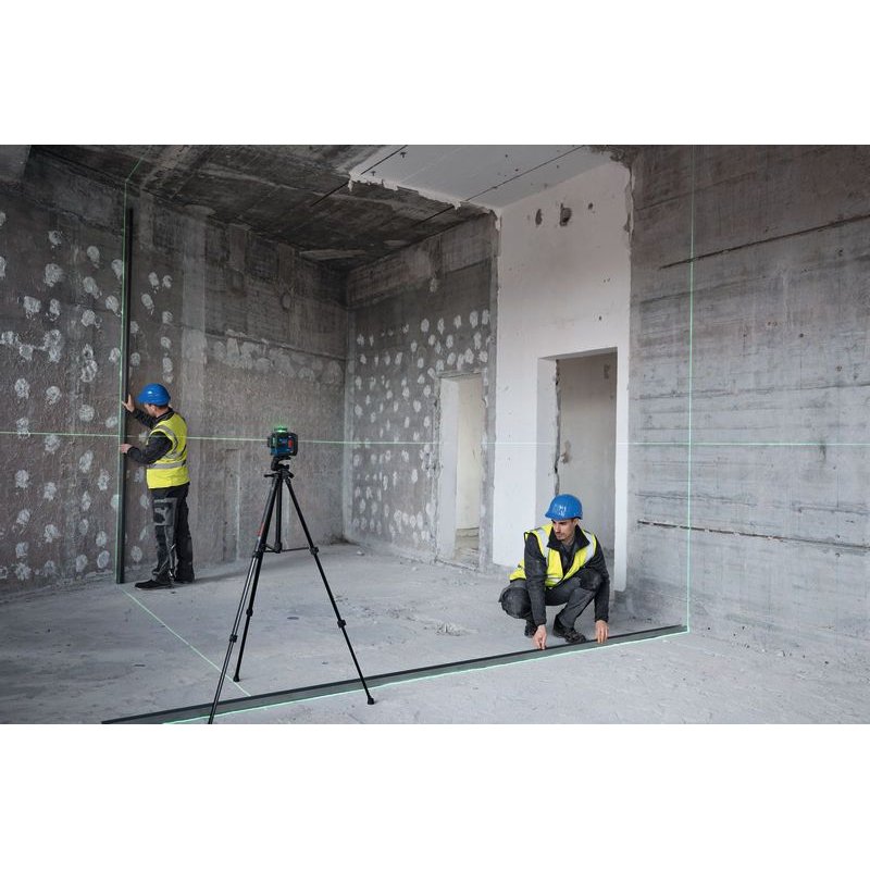 Linienlaser GLL 80-33 G Professional (blau/schwarz, grüne Laserlinien, inkl. Universalhalter LB 10)