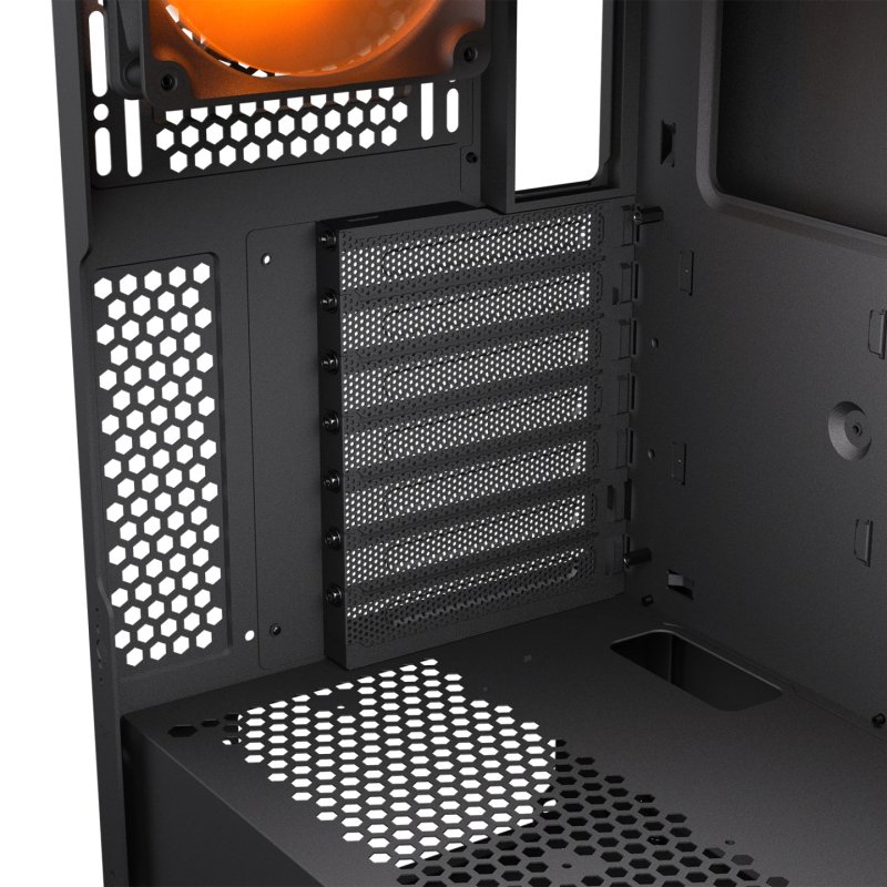 COUGAR Midi Tower Case, Airface FLO, ARGB, Black