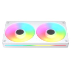 COUGAR CF-UN240FW-RGB Boitier PC Ventilateur 12 cm Blanc