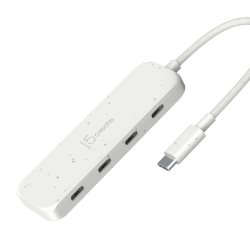 j5create USB-C respectueux de l’environnement vers Hub 4 ports Type- C Gén 2