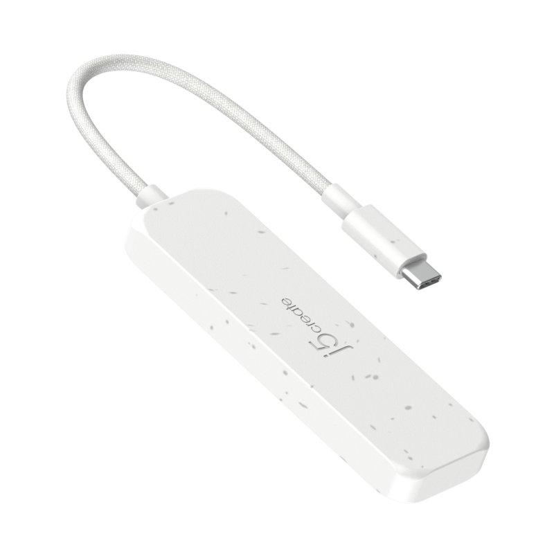 j5create USB-C respectueux de l’environnement vers Hub 4 ports Type- C Gén 2