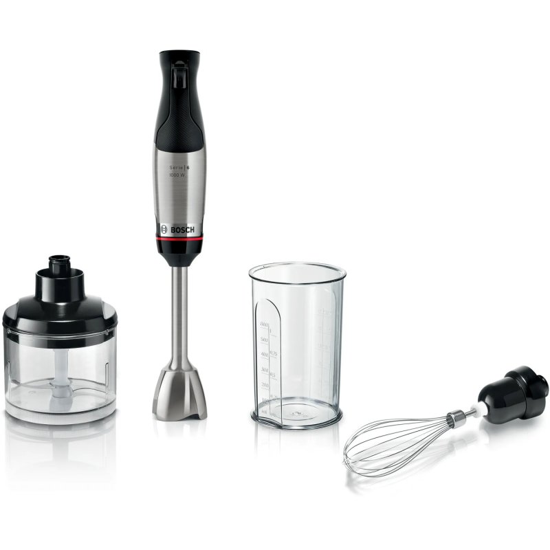 Bosch Serie 6 MSM6M621 blender 0.5 L Immersion blender 1000 W Black Stainless steel
