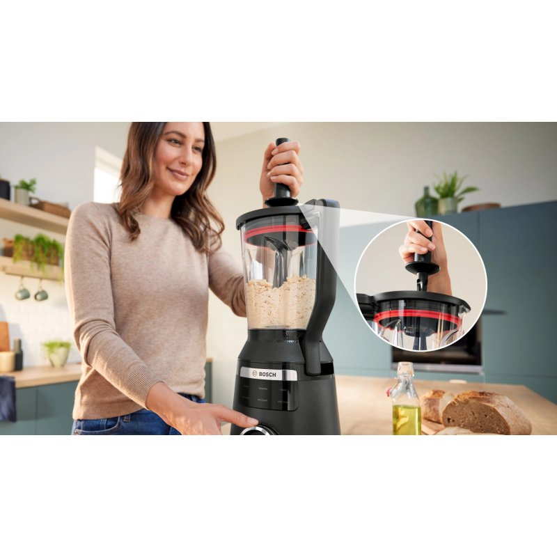 Bosch Serie 6 MMB6652B blender 2 L Mélangeur de table 1800 W Noir
