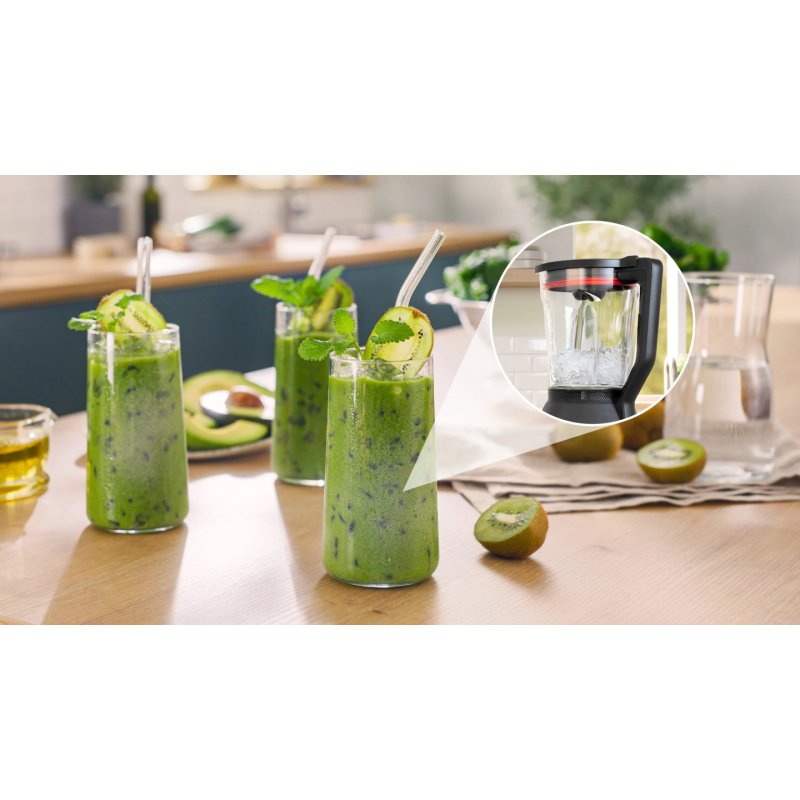 Bosch Serie 6 MMB6652B blender 2 L Tabletop blender 1800 W Black