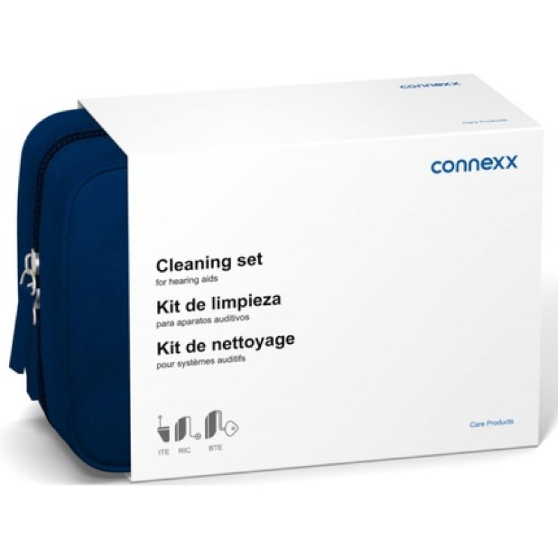 Connexx Hearing Aid Cleaning Set Basic For All Hearing Aids