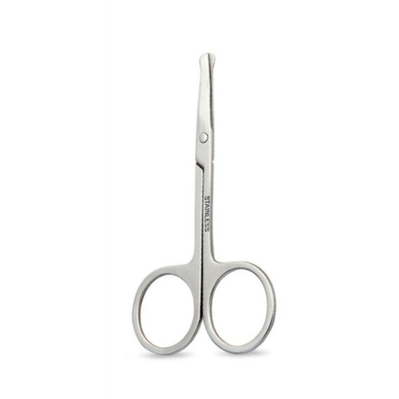 Ewanto Safety Rounded Tip Scissors For Grooming Dogs And Cats - Silver Color, Stainless Steel, For Face And Paw Care
