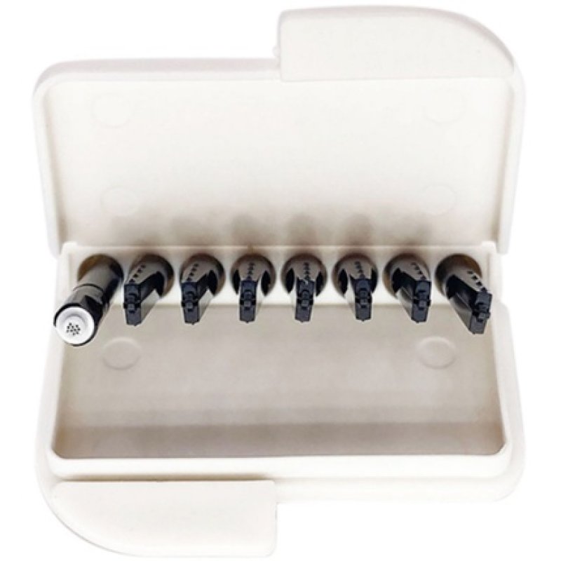 Widex Nanocare 8er Box Cerumenfilter Fur Horgerate Wachsschutz Mit Je Einem Filter-Wechselstift Ha-08