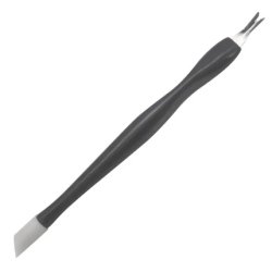 Nail Cuticle Pusher and Trimmer Gray Gentle Cleaning Pen Manicure and Pedicure Tool Beauty Studio Cosmetics Nail Design