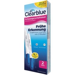 Clearblue Pregnancy Test 2-Pack - Fast, Easy, Early Detection