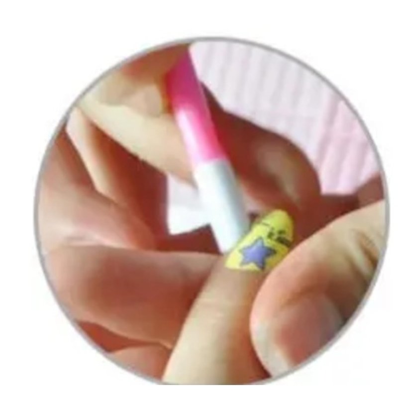 Gummi Cuticle Pusher Pink Manicure and Pedicure Tool Beauty Studio Cosmetics Nail Design Nail Cleaner