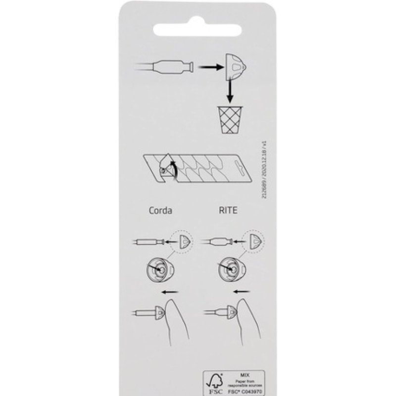 EWANTO miniFit 10 Blister 5mm Open Bass like Oticon Domes for Oticon miniFit Ex-Hearing Aids