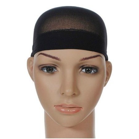 Ewanto Peruckenstrumpf Peruckenkappe 2er Pack In Black Ha-25