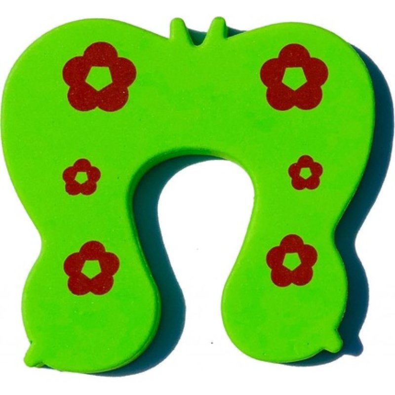 Butterfly Door Stopper for Kids and Pets Foam Finger Window Stopper Child Safety Guard