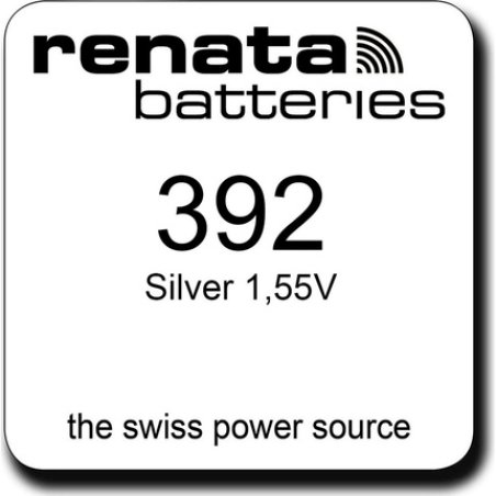 Renata Watch 392 Uhrenbatterie Sr41w Ag3 0 Mercury 155 V Battery 1er Blister 392