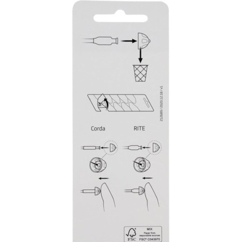 EWANTO miniFit 10 Blister 12mm Power like Oticon Domes for Oticon miniFit Ex-Hearing Aids