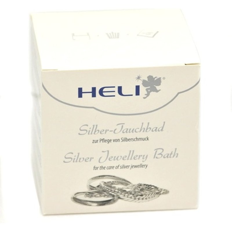 Heli Silver Dip Jewelry Cleaning Solution 150ml with Cloth