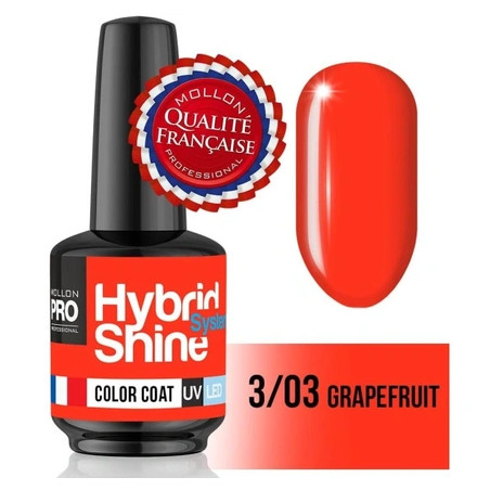 Mollon Pro Mol Hss 3/03 - Semi-Permanent Hybrid Shine Nail Polish