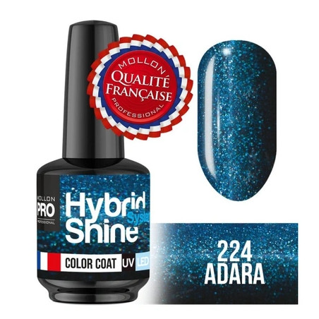 Mollon Pro Mol Hss 224 - Semi-Permanent Hybrid Shine Nail Polish