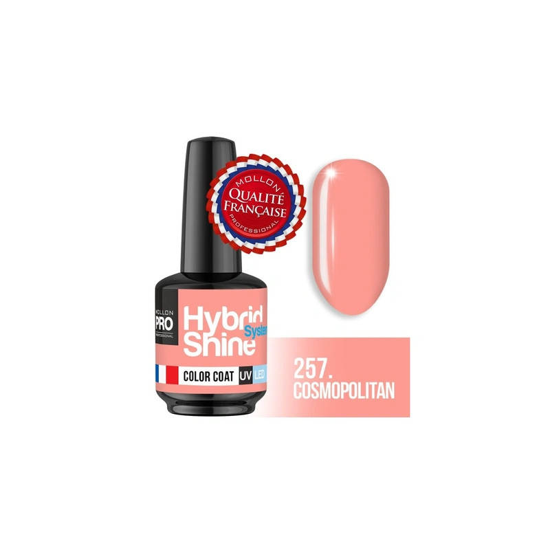 Mollon Pro Mol Hss 2/257 - Semi-Permanent Hybrid Shine Nail Polish