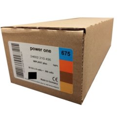 300x Varta Power One Implant Plus Hearing Aid Batteries P675 Pr44 Blister Of 6