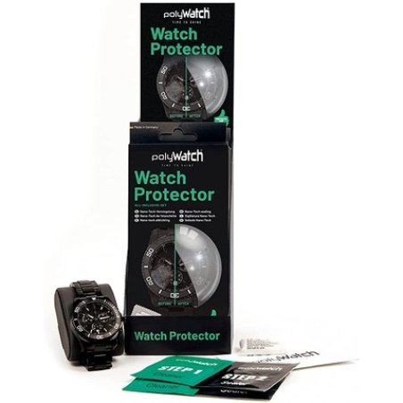Polywatch Watch Protector | Nano-Tech Sealing | Glass Protection | Watch Glass