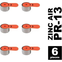 Pana Zinc Air PR-13/6LB     1.4V     6er | 13
