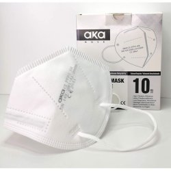Aka Ffp2 Respirator Masks, Individually Packed, Ce Certified, Pack Of
